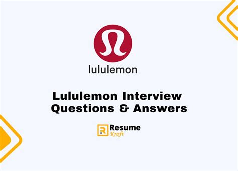 84% said yes. . Lululemon interview questions